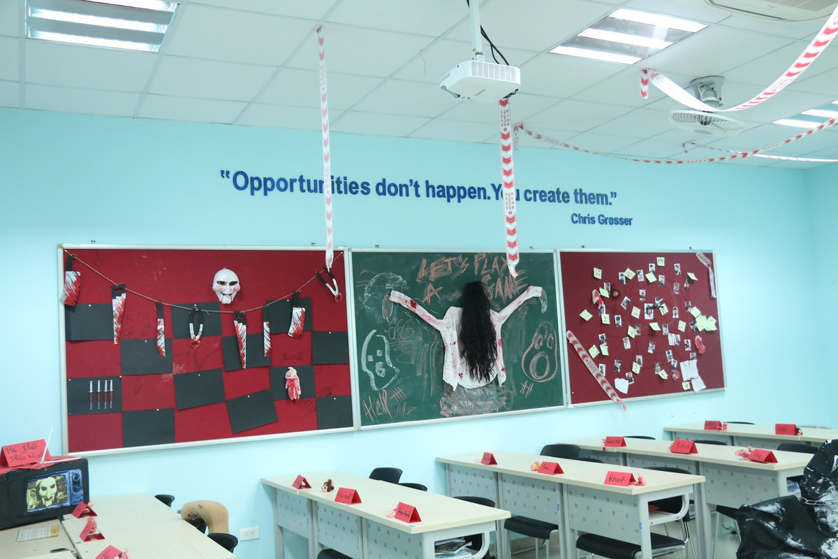 Chỉ sau ít giờ đăng tải, hình ảnh Halloween tại trường FPT nhận hơn 10K like cùng vô vàn bình luận từ CĐM.