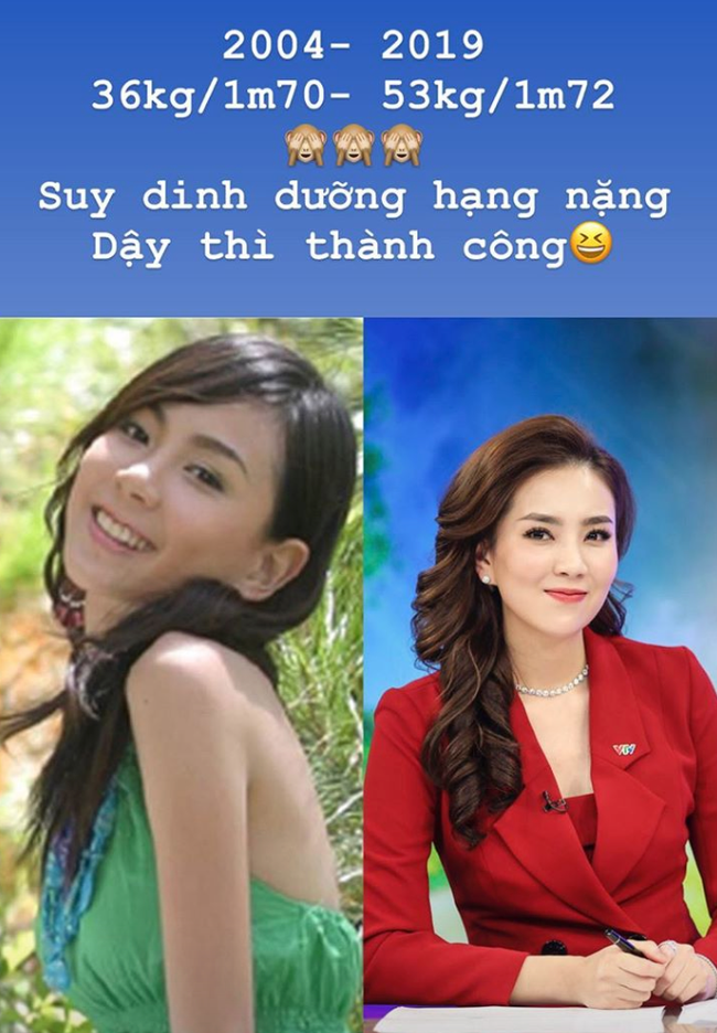 Dù thời điểm chụp bức ảnh "suy dinh dưỡng" đã hơn 10 năm song quá khứ gầy gò của hot girl thời tiết - Mai Ngọc cũng khiến dân tình giật mình.