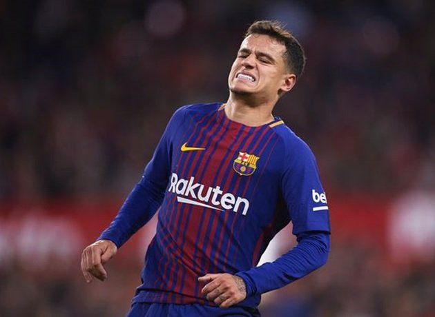 Theo Daily Star, Manchester United có thể chiêu mộ tiền vệ Coutinho ngay trong phiên chợ Hè 2019 nếu chấp nhận chi 86 triệu bảng.