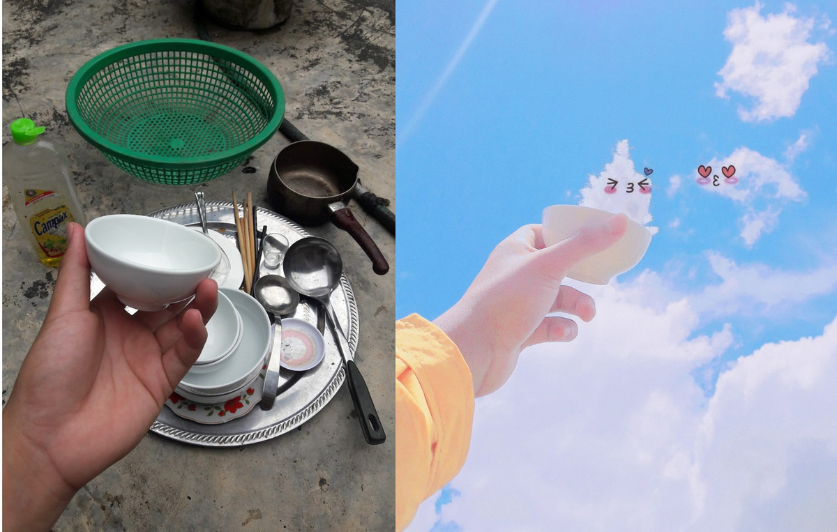 Xem ảnh của Tuấn Anh xong dân mạng ai nấy đều tấm tắc khen ngợi, từ nay không còn phải sợ rửa bát nữa vì hoàn thành xong nhiệm vụ đã có trò để giải trí rồi.