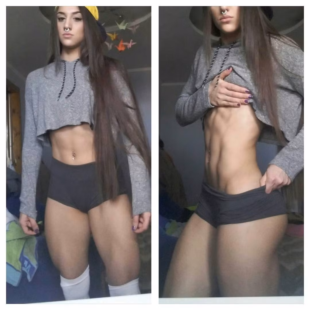 Tuy nhiên khi chứng kiến body và đặc biệt là bộ đùi quá khổ và săn chắc của Bakhar Nabieva khiến nhiều người phải ngã ngửa.