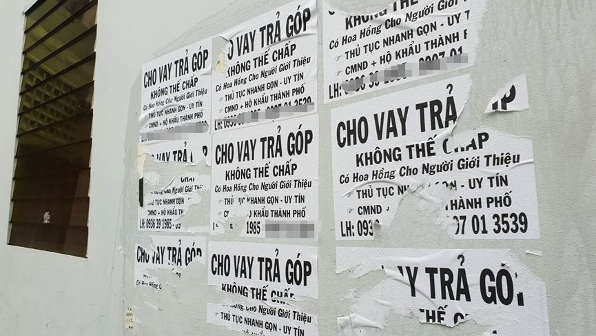 Khi người vay lãi suất cao, không có khả năng chi trả thì các đối tượng cho vay sẽ điện thoại chửi bới, đe dọa, khủng bố tinh thần, đánh đập, cưỡng đoạt tài sản..