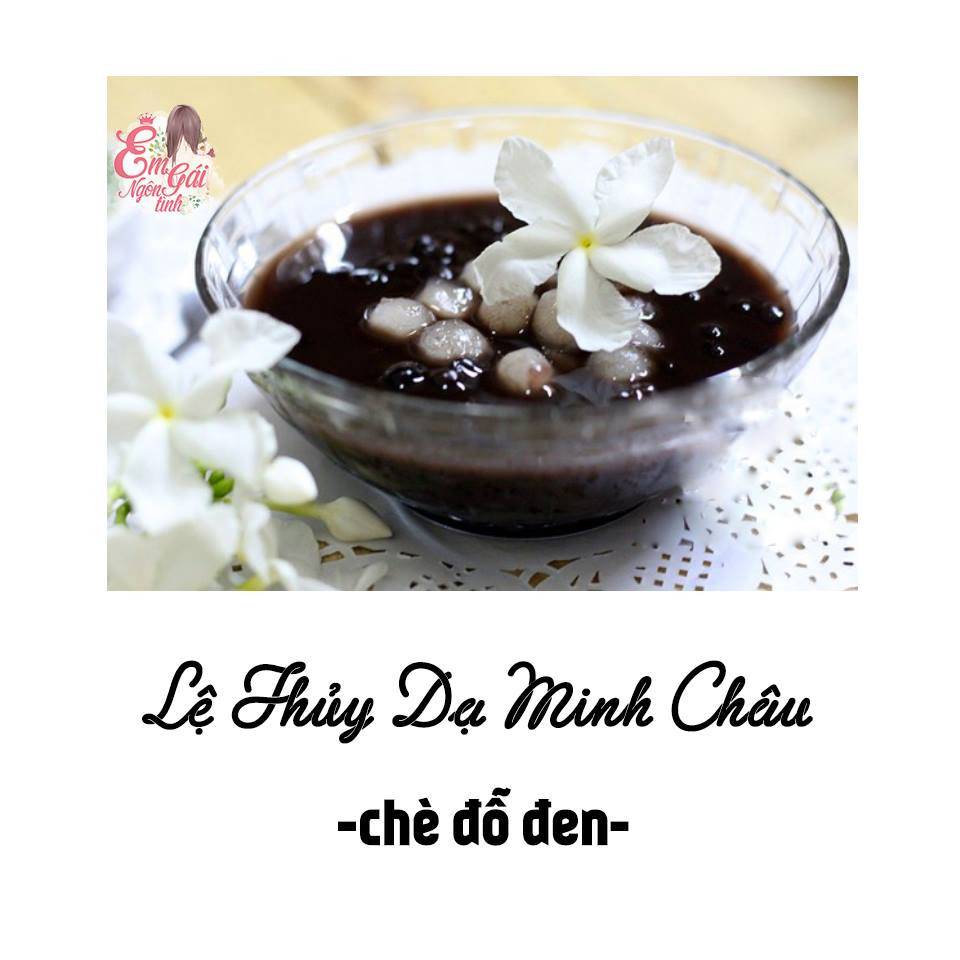 Lệ thủy dạ minh châu.