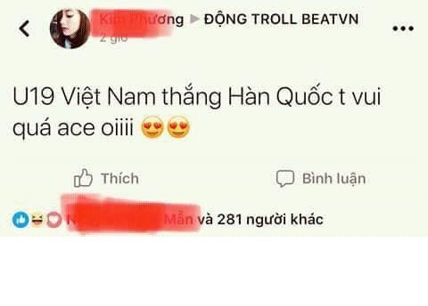 Xem U23 nhưng bạn trẻ này cứ ngỡ như mình đang xem các cầu thủ U19 Việt Nam thi đấu thời Công Phượng hay Xuân Trường.