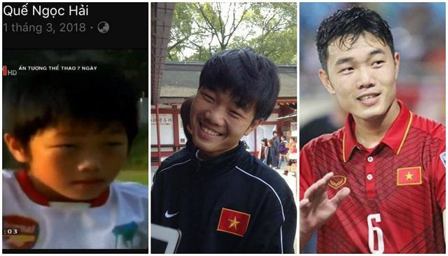 Đôi mắt híp của Lương Xuân Trường không hề thay đổi theo thời gian.