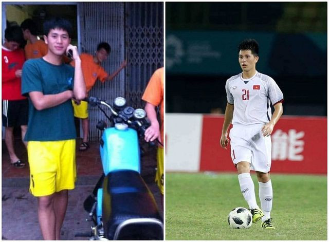 Phan Văn Đức ngày niên thiếu và hiện tại.