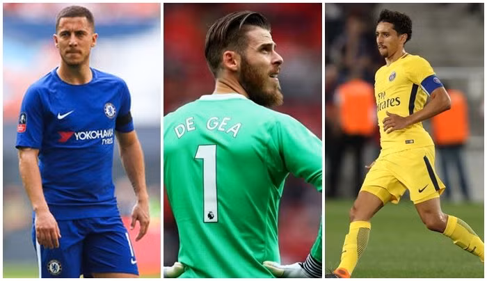 Tờ Diario Gol tiết lộ, Real Madrid buộc phải chiêu mộ thành công ba ngôi sao Eden Hazard (Chelsea), David De Gea (M.U) và Marquinhos (PSG).