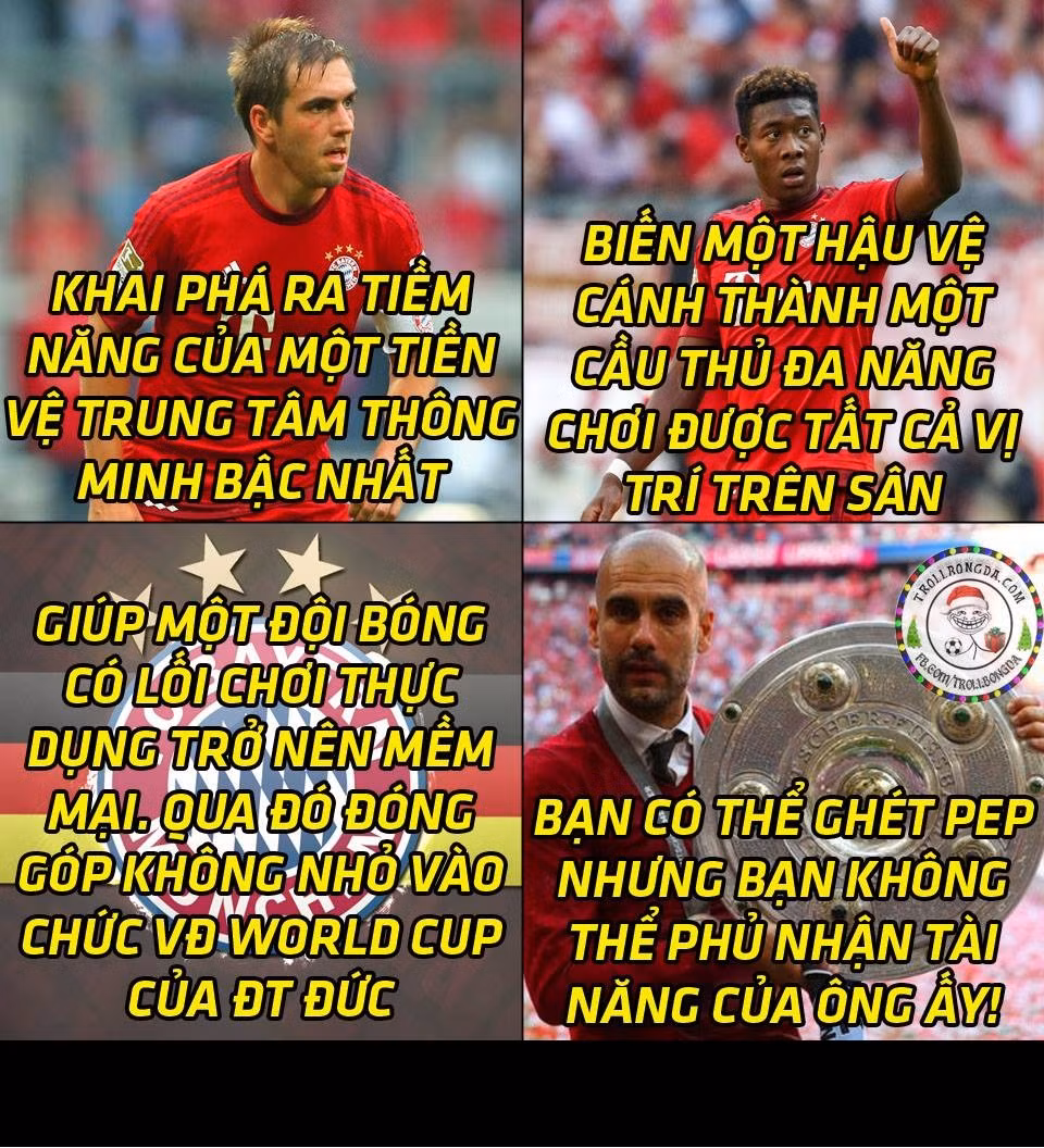 Pep Guardiola đã làm được những điều không tưởng khi dẫn dắt Bayern Munich vì ông ta là người có tài năng thực thụ.