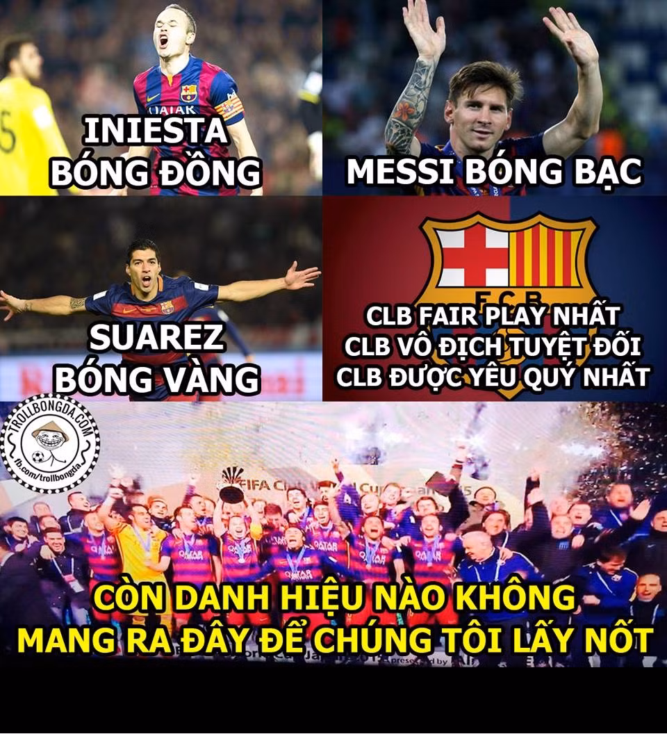 Không có một danh hiệu nào tại FIFA Club World Cup là không thuộc về Barcelona.