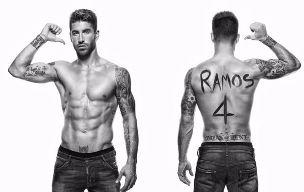 Nếu danh sách, những cầu thủ sở hữu thân hình đẹp nhất thế giới bóng đá không có tên của Sergio Ramos thì đó quả là một thiếu xót.