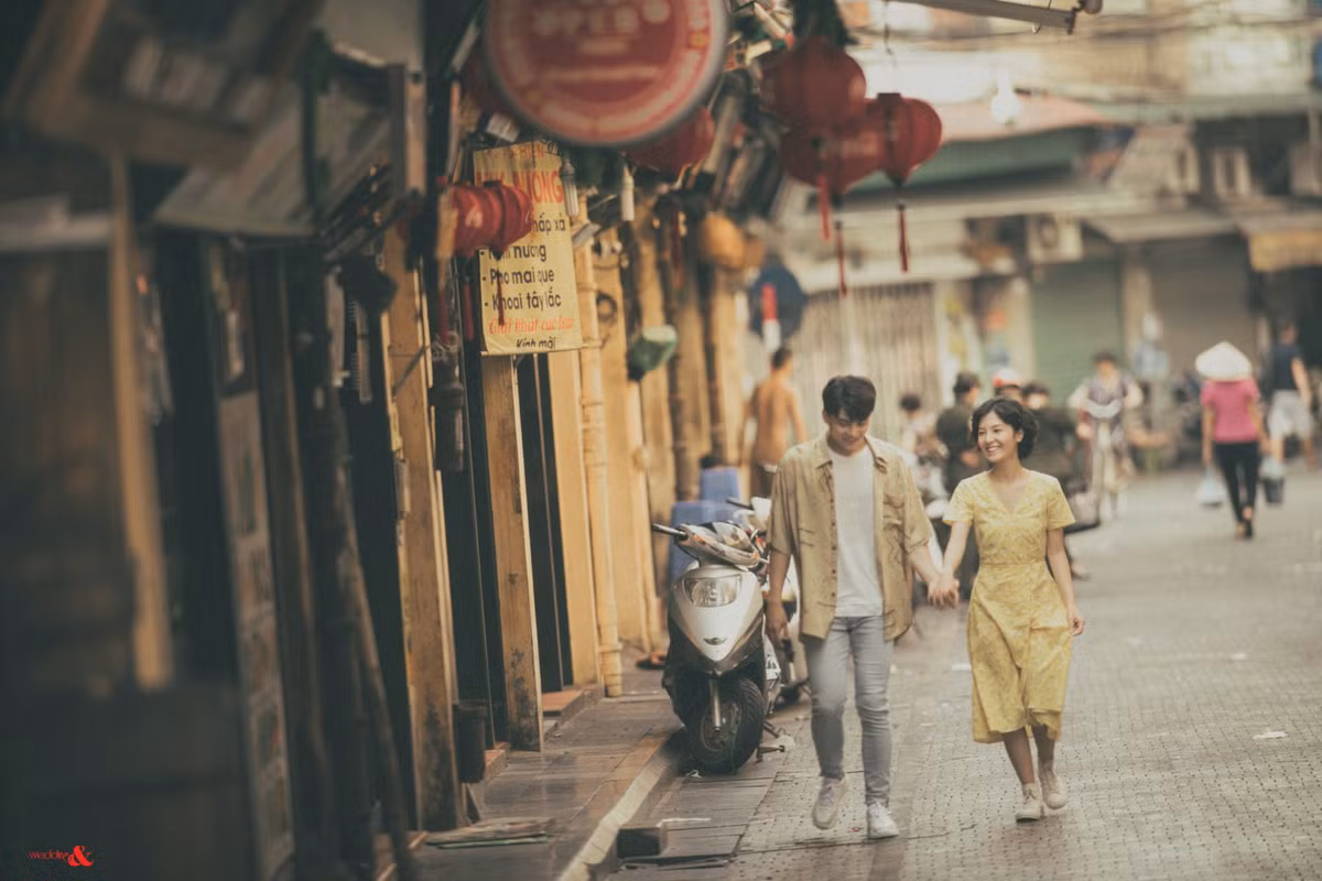 Được biết đây là bộ ảnh cưới do studio WeddingN thực hiện.