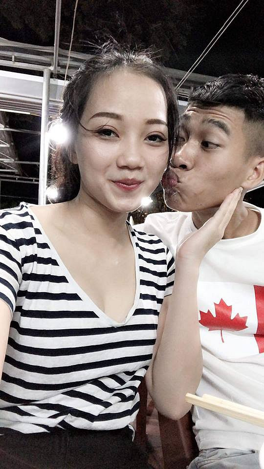 Tuy nhiên, có thể thấy hình ảnh Diên trong clip và những tấm hình được cô chia sẻ lên trang facebook cá nhân có phần mâu thuẫn.