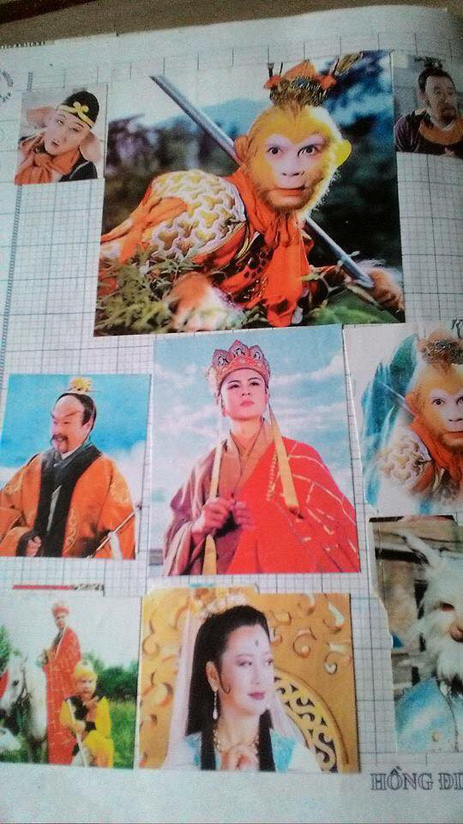 Từ những nhân vật trong phim Tây Du Ký, Hoàn Châu Cách Cách, Doreamon, 5 anh em siêu nhân, Truyền thuyết Ju-Mông cho đến thế giới động vật đều là chủ đề trong quyển vở kho báu tuổi thơ của các bạn trẻ ngày xưa.