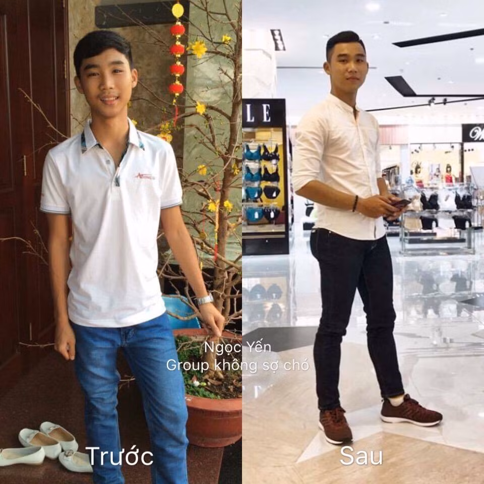 Không thể tin là một người trước và sau khi có bạn gái.