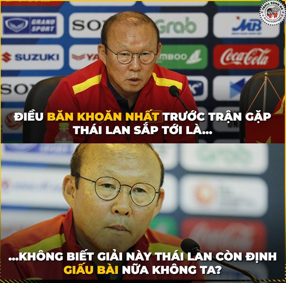 Sau khi giành chiến thắng trước Indonesia, HLV Park Hang-seo còn rất phân vân khi không biết Thái Lan sẽ còn bài gì để giấu?