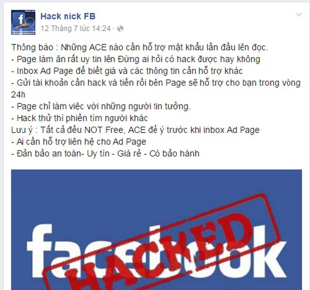 Theo nhiều người am hiểu công nghệ, lỗ hổng để hack Facebook được phát hiện vào hôm 25/9, khai thác lỗi liên quan đến tính năng "view as", giúp người dùng có thể tự xem lại trang cá nhân của mình hiển thị như thế nào trong mắt bạn bè. Từ lỗ hổng này, hacker có thể chiếm đoạt được tài khoản người dùng bằng cách sử dụng chuỗi mã token - mã dùng để đăng nhập Facebook mỗi khi người dùng nhập tài khoản và mật khẩu mà không cần bảo mật hai lớp hay cảnh báo đăng nhập.