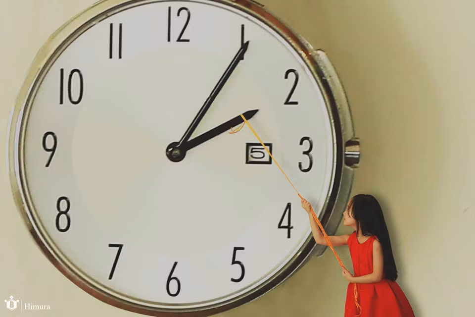 Cô bé muốn thời gian hành chính qua thật nhanh để bố mẹ về với mình.