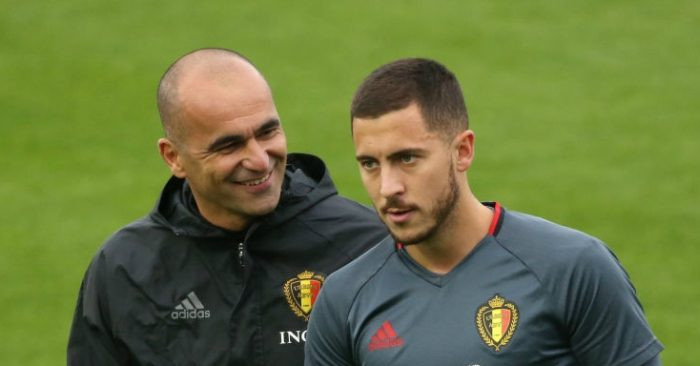 Chuyển nhượng bóng đá từ Marca, Roberto Martinez đang được coi như ứng cử viên hàng đầu cho ghế HLV Real Madrid và Hazard đang ở rất gần sân Bernabeu.