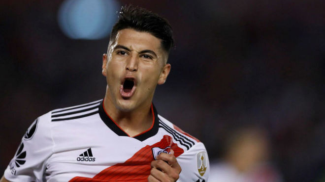 Theo Marca, tiền vệ Exequiel Palacios sẽ là bản hợp đồng đầu tiên của Real Madrid trong phiên chợ tháng 1/2019.