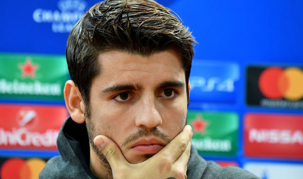 Alvaro Morata trên đường "trốn chạy" khỏi Stamford Bridge chỉ sau 1 mùa cập bến theo tiếng gọi của HLV Antonio Conte.