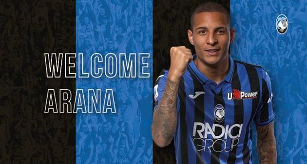 Atalanta chính thức công bố bản hợp đồng mang tên Guilherme Arana từ Sevilla. Chàng trai sinh năm 1997 gia nhập Atalanta dưới dạng cho mượn kèm điều khoản mua đứt vào năm 2020.