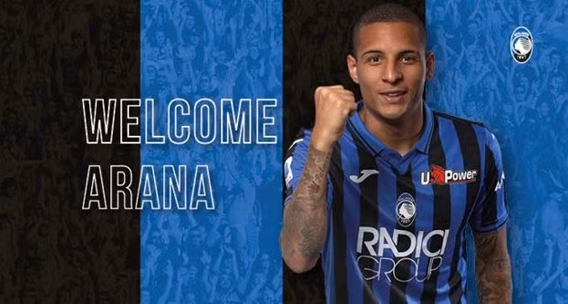 Atalanta chính thức công bố bản hợp đồng mang tên Guilherme Arana từ Sevilla. Chàng trai sinh năm 1997 gia nhập Atalanta dưới dạng cho mượn kèm điều khoản mua đứt vào năm 2020.