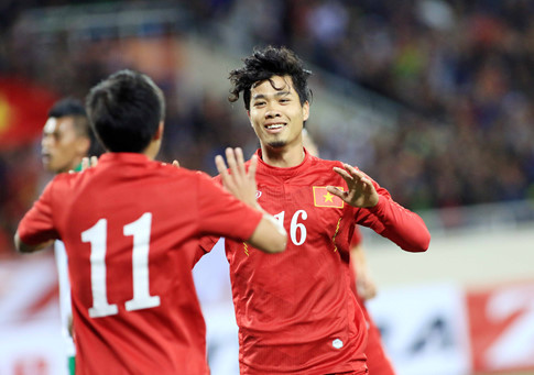 Trên ĐTQG Việt Nam, ngoài Công Phượng thì còn có Trương Đình Luật là một cầu thủ có sở thích nuôi râu. Nhưng trung vệ Đình Luật cũng đã ngoài 30 tuổi. Ảnh: Thể thao Việt Nam.