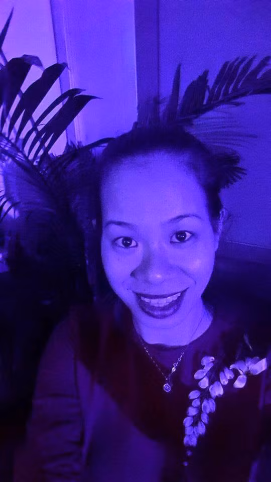 Gương mặt mang tính "nhát ma" cực kì cao của cô giáo tên Kim Tuyến.