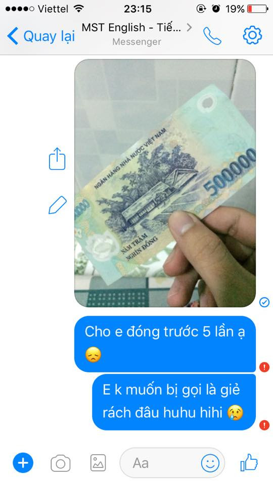 Nhiều học sinh còn sẵn sàng đóng hẳn 5 lần tiền phạt vì những lỗi đi học muộn hay không chịu làm bài tập trước khi vào lớp của cô giáo Tuyến.
