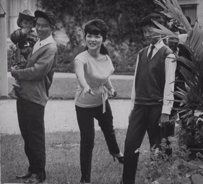 Khoảnh khắc hạnh phúc của gia đình Trần Lệ Xuân