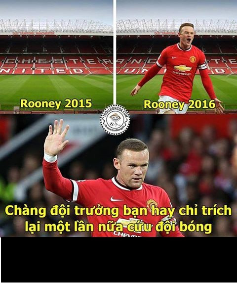 Năm 2015, Rooney đóng vai tàng hình trong những vở kịch tại "nhà hát của những giấc mơ" Old Trafford. Nhưng 2016 thì anh chàng đội trưởng này đã trở lại vô cùng mạnh mẽ với 3 bàn thắng và 1 đường kiến tạo.