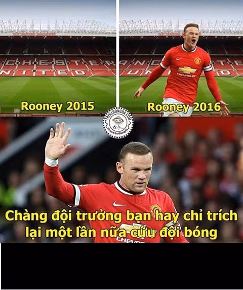 Năm 2015, Rooney đóng vai tàng hình trong những vở kịch tại "nhà hát của những giấc mơ" Old Trafford. Nhưng 2016 thì anh chàng đội trưởng này đã trở lại vô cùng mạnh mẽ với 3 bàn thắng và 1 đường kiến tạo.