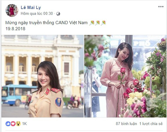 Đã từ khá lâu rồi, dân mạng không được ngắm nhìn những nữ CSGT xinh đẹp với thần thái hơn người. Dường như cầu được ước thấy, mới đây bức ảnh của một nữ chiến sĩ CSGT đã xuất hiện trên MXH và nhanh chóng trở thành tâm điểm chú ý của mọi người.