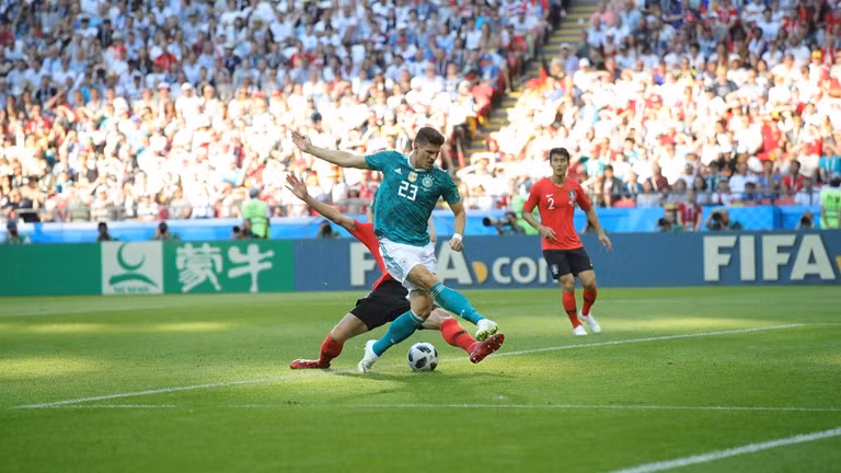 Thua sap mat truoc Han Quoc, Duc tro thanh 