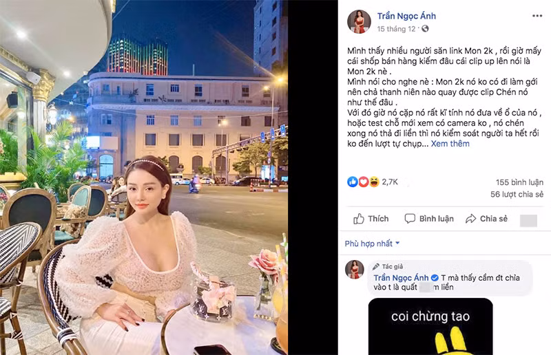 Tất nhiên, nhìn qua đã thấy đây không phải là clip của Mon 2k. Nhiều người tinh ý nhận ra, đây là những clip ngắn được đồn thổi là của một nam ca sĩ dính lùm xùm ăn chơi bay lắc trong thời gian qua.