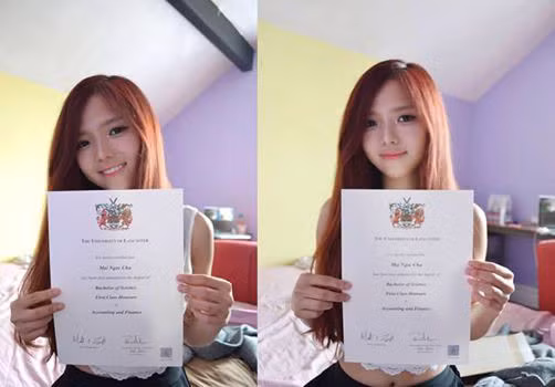 Để có một clip hóa trang thành công, Ngọc Mai phải nghiên cứu rất kỹ và thử nhiều lần để biến đổi được khuôn mặt giống nhất. Việc tạo khối không quá khó, nhưng các chi tiết như đôi mắt hay miệng lại khá phức tạp để bắt chước.