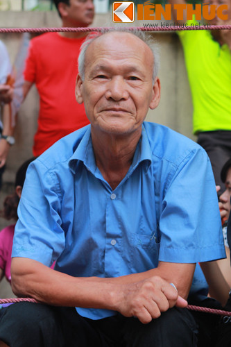 Có rất nhiều cựu chiến binh đã không quản đường xá xa xôi để về với thủ đô trong ngày lễ trọng đại nhất của đất nước.