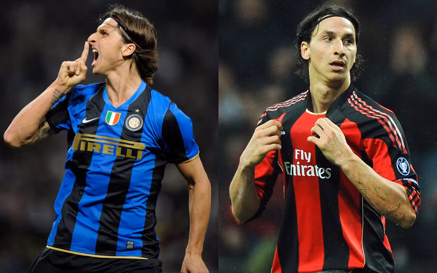 Chuyện tình giữa Zlatan Ibrahimovic với Inter Milan cũng giống như những người tiền nhiệm trước của mình là Ronaldo "Brazil" và Clarence Seedorf. Zlatan Ibrahimovic đến Inter Milan vào năm 2006 và sau đó cầu thủ này đã ra đi và tìm đến nửa đỏ thành Milan vào năm 2010.
