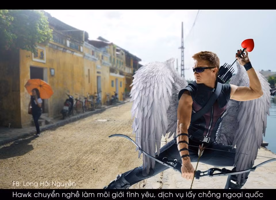 Xạ thủ Hawk sẽ làm nghề mai mối. Ảnh sử dụng trong bài: FB Long Hải Nguyễn.