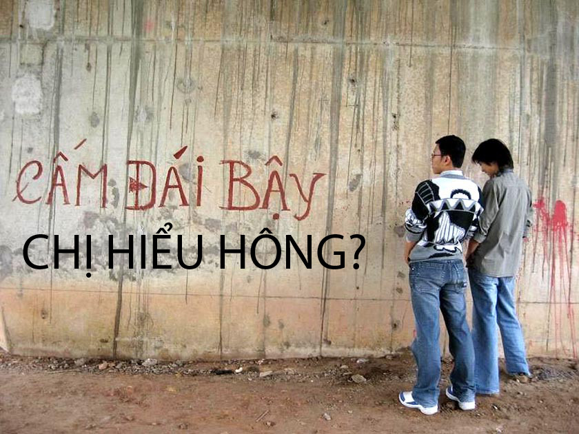 Hãy thử tưởng tượng một ngày ra đường, bạn bắt gặp những biển cấm đậm chất "Chị hiểu hông?" thế này thì chắc đố bạn dám làm trái vì sợ... lên phường giải thích như cô gái 15 tuổi vừa rồi.