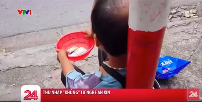 Choang soc voi thu nhap tu nghe...an xin va nhung manh khoe giat minh