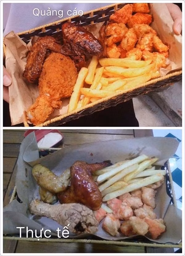 Ngay từ nhỏ, rất nhiều bạn trẻ luôn nghĩ rằng những hình ảnh trên các quảng cáo trên truyền hình hay các tờ bìa sẽ đúng y như thật với các sản phẩm. Lớn lên rồi, nhiều người mới thấy rằng, hình ảnh quảng cáo thực chất chỉ mang tính minh họa.