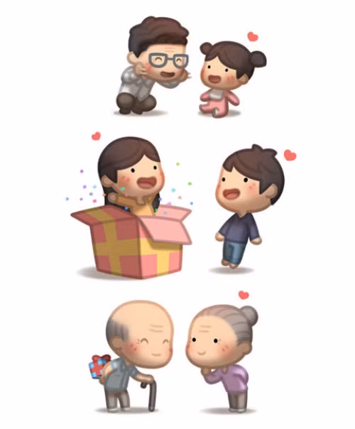 Sau này là hưởng hạnh phúc tuổi già.