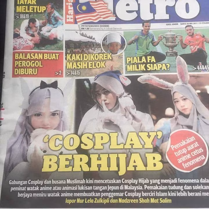 Với tài biến hóa chiếc khăn trùm đầu của mình, Miisa đã được rất nhiều tờ báo tại Malaysia cũng như một số nước lân cận nhắc đến và đưa lên trang nhất.