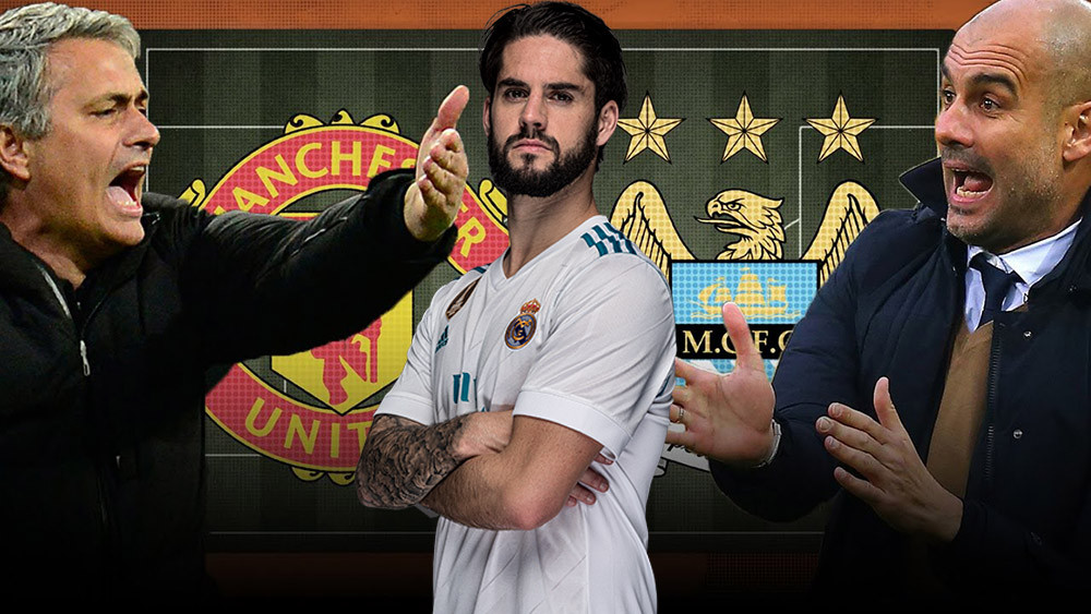 Chương trình Extra Confidencial, Isco đang hướng về thành Manchester nhưng Man City và M.U là điểm đến của cầu thủ Real Madrid sẽ được tính toán.