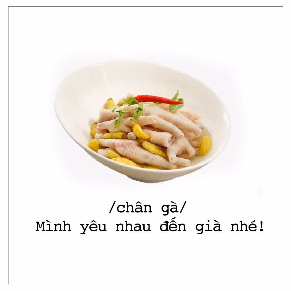 Xuất phát từ fanpage "em gái ngôn tình" bộ ảnh "thả thính" bằng đồ ăn nhanh chóng được dân mạng truyền tay nhau. Thậm chí, không ít trong số họ còn gửi đi những bức ảnh trên tới "crush" để thay lời muốn nói.