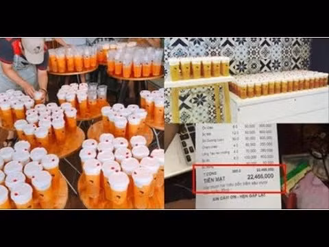 Chưa hết, theo nhiều dân mạng từng làm phục vụ tại quán trà sữa chia sẻ về những câu chuyện vui, đơn cử như nickname Minh Hoàng: "Hồi mình còn làm quán trà sữa, có một chị vào mua cốc trà sữa size L xong đòi mua riêng một cốc topping về ăn chơi cho vui. Đầu tiên mình không tin nhưng sau vì chị ý đòi hỏi nhiều quá nên đành phải bán và nhớ không nhầm thì cốc topping đó cũng phải tới 60.000 VNĐ".