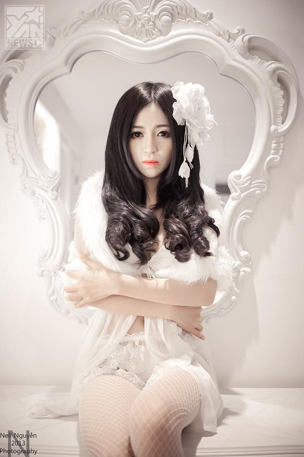 Nói về cái đẹp, Trang Anna cho biết ai cũng có quyền làm đẹp. Nữ hot girl có quan điểm "phụ nữ là phải đẹp" vì "đẹp sẽ có quà".