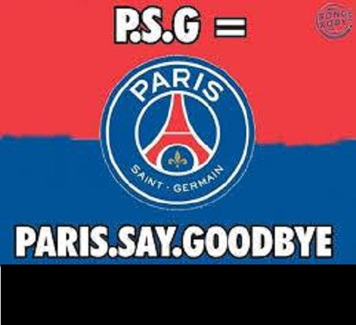 Sau trận thua, nhiều dân mạng đã dịch tên của PSG thành "Paris Say Goodbye" (Paris nói lời chào tạm biệt tại UEFA Champions League).