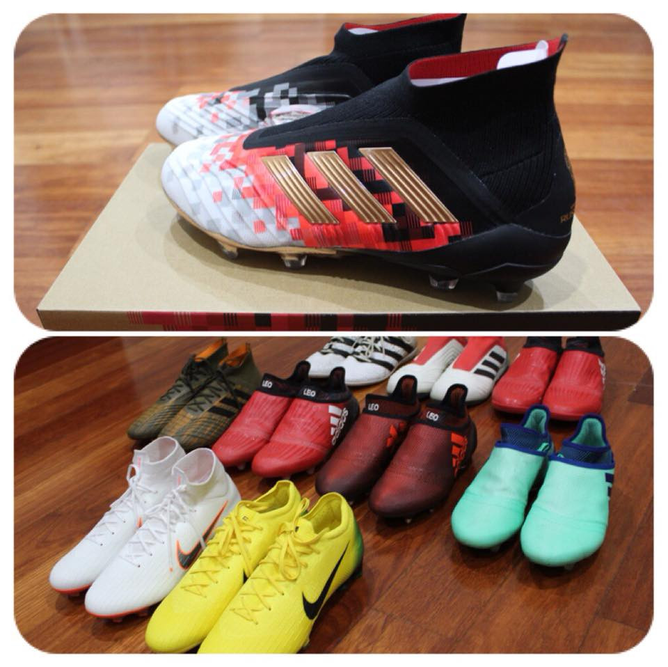 "Nhưng đàn ông thì chỉ nhiều quần áo bóng đá chứ phụ nữ thì nào là giày dép rồi đến túi xách, mỹ phẩm,... Tủ đồ của anh em chúng tôi chắc chưa bằng một nửa số váy vóc của các chị" nickname Hải An chia sẻ.